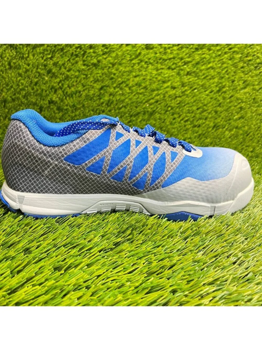 Reebok Speed TR Womens Size 6 Blue Gray Composite Toe Safety Working Shoes